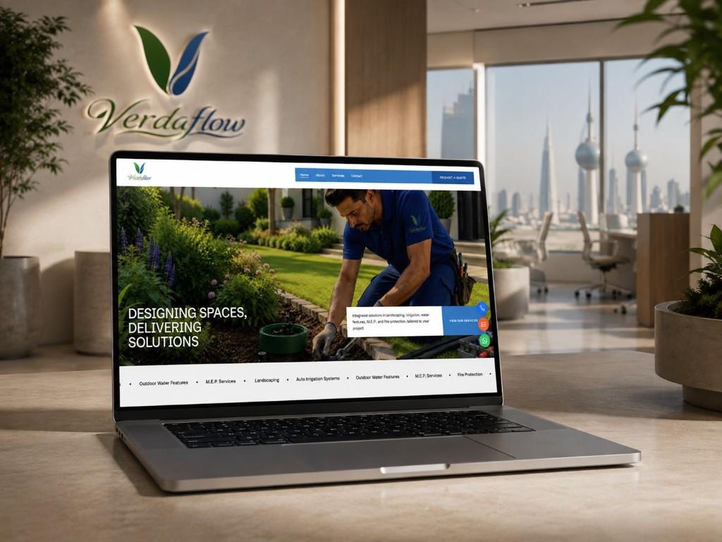 Verdaflow project mockup